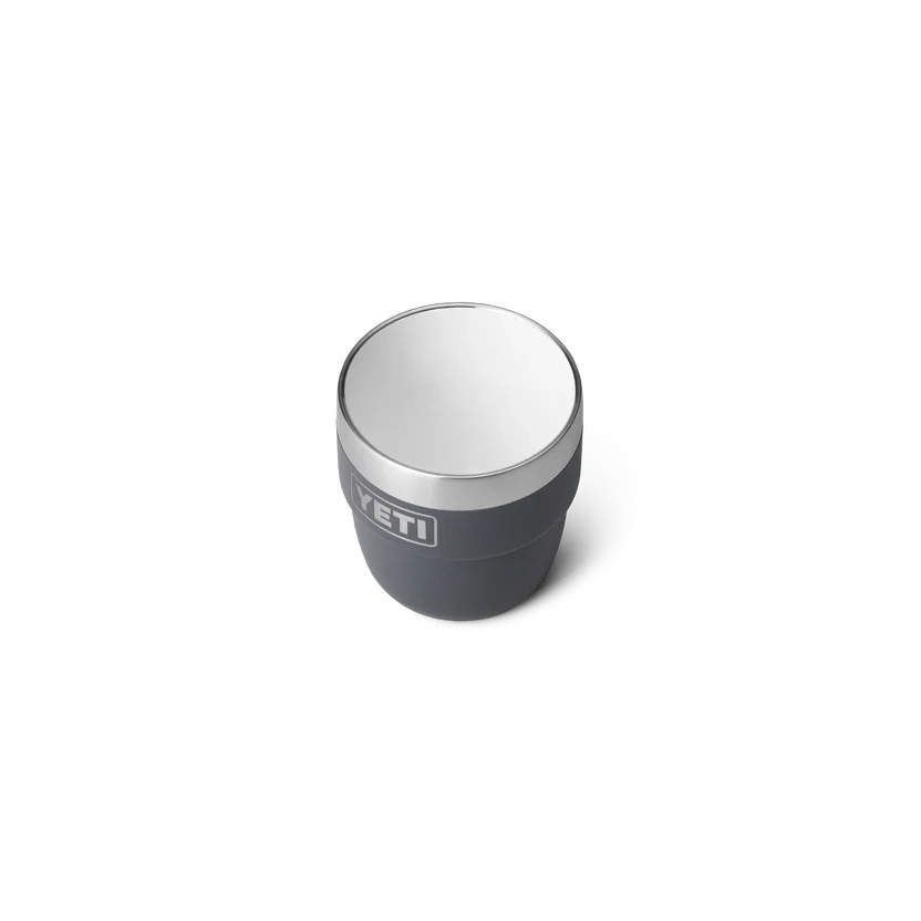 YETI Rambler 4 OZ (118ml) Stackable Espresso Cups - Charcoal - Image 8