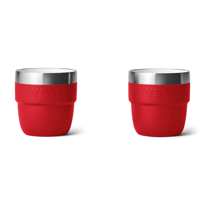 YETI Rambler 4 OZ (118ml) Stackable Espresso Cups - Rescue Red - Image 5