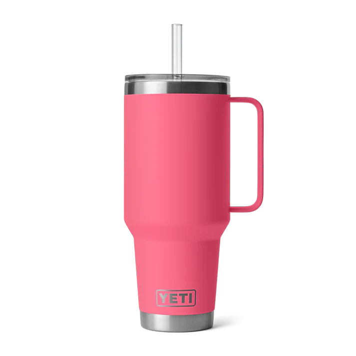 YETI Rambler 42 OZ (1242ml) Straw Mug With Straw Lid - Tropical Pink