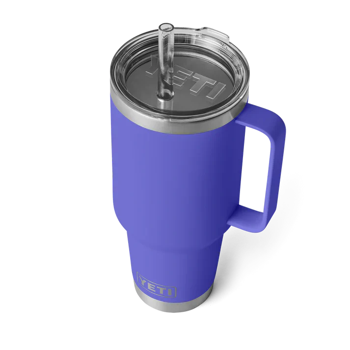 YETI Rambler 42 OZ (1242ml) Straw Mug With Straw Lid - Ultra Marine Violet - Image 2