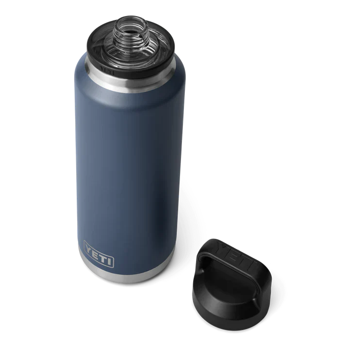 YETI Rambler 46 oz (1.4L) Bottle With Chug Cap - Navy - Image 3