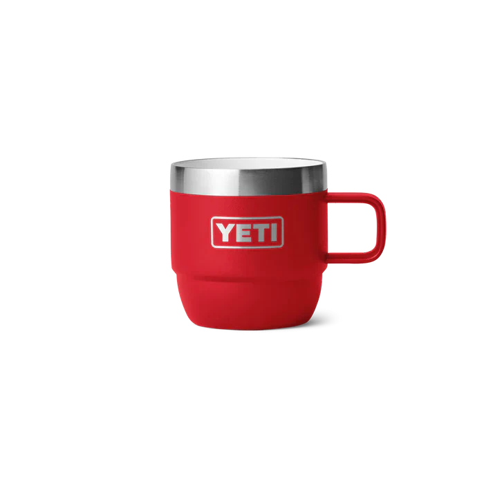 YETI Rambler 6 OZ (177ml) Stackable Espresso Mugs - Rescue Red - Image 10