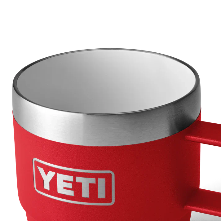 YETI Rambler 6 OZ (177ml) Stackable Espresso Mugs - Rescue Red - Image 3