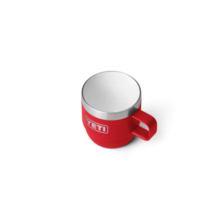 YETI Rambler 6 OZ (177ml) Stackable Espresso Mugs - Rescue Red - Image 8