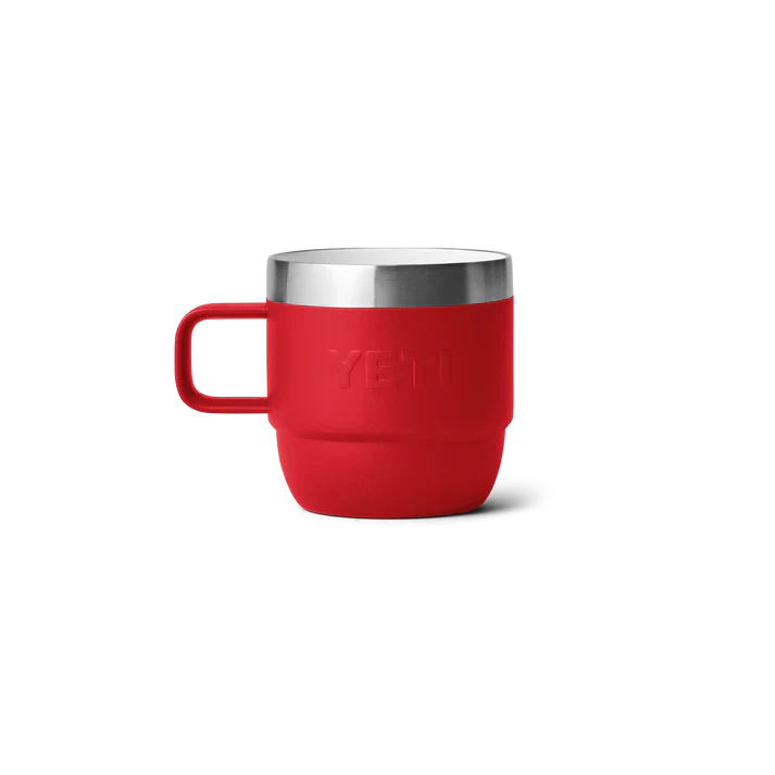 YETI Rambler 6 OZ (177ml) Stackable Espresso Mugs - Rescue Red - Image 9