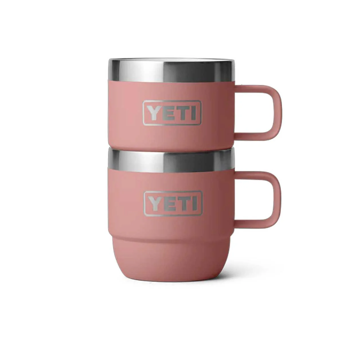 YETI Rambler 6 OZ (177ml) Stackable Espresso Mugs - Sandstone Pink - Image 2