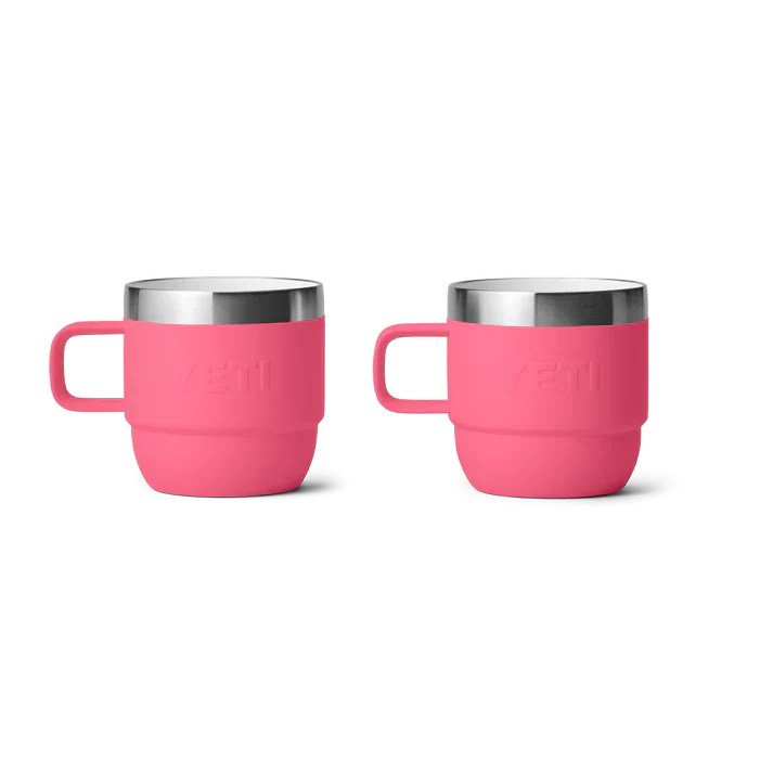 YETI Rambler 6 OZ (177ml) Stackable Espresso Mugs - Tropical Pink - Image 3
