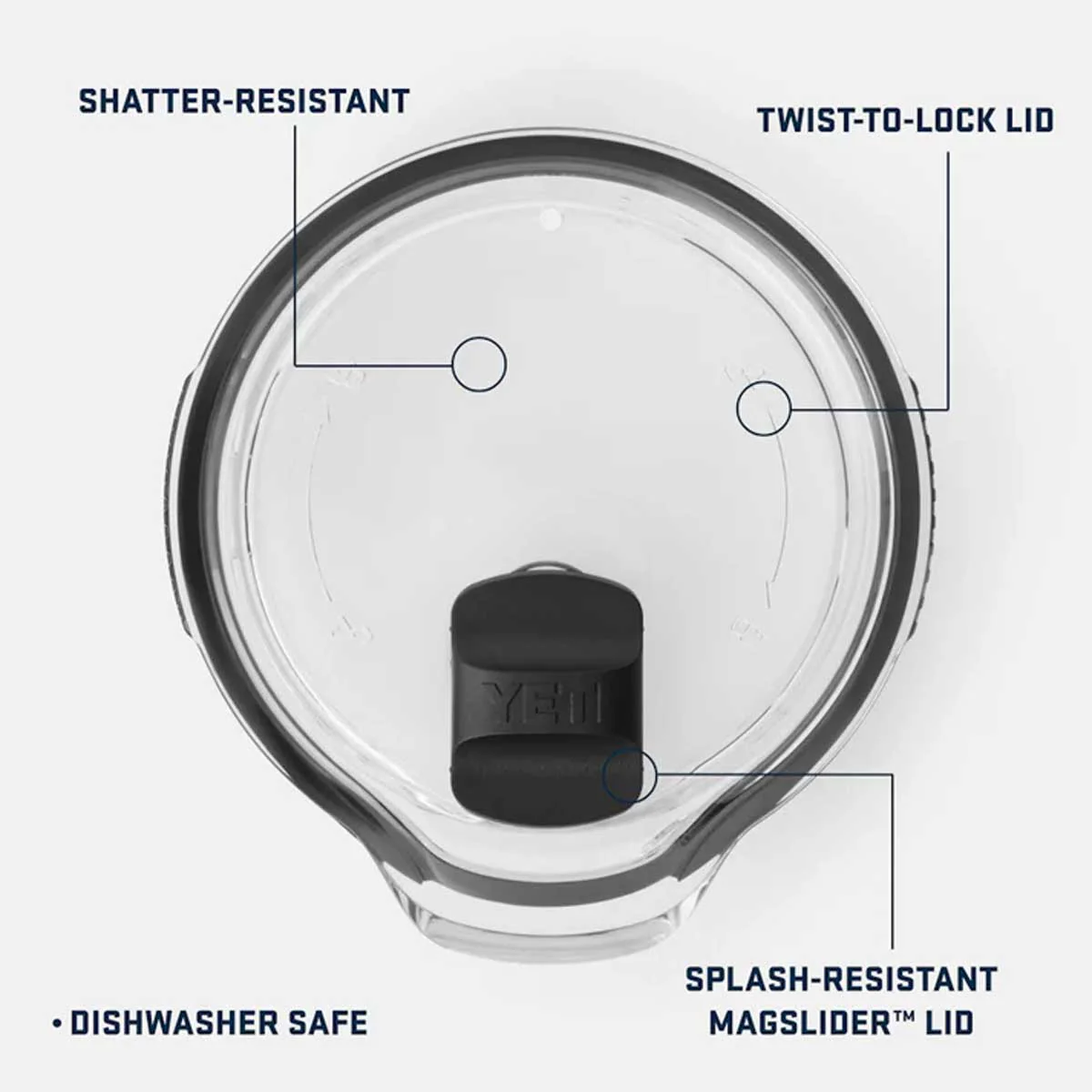 YETI Rambler 64oz (1.9L) Pitcher MagSlider Lid - Image 4