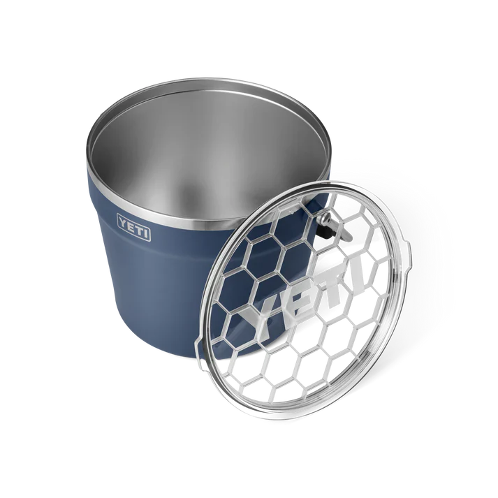 YETI Rambler 7.6L Beverage Bucket With Lid - Navy - Image 4