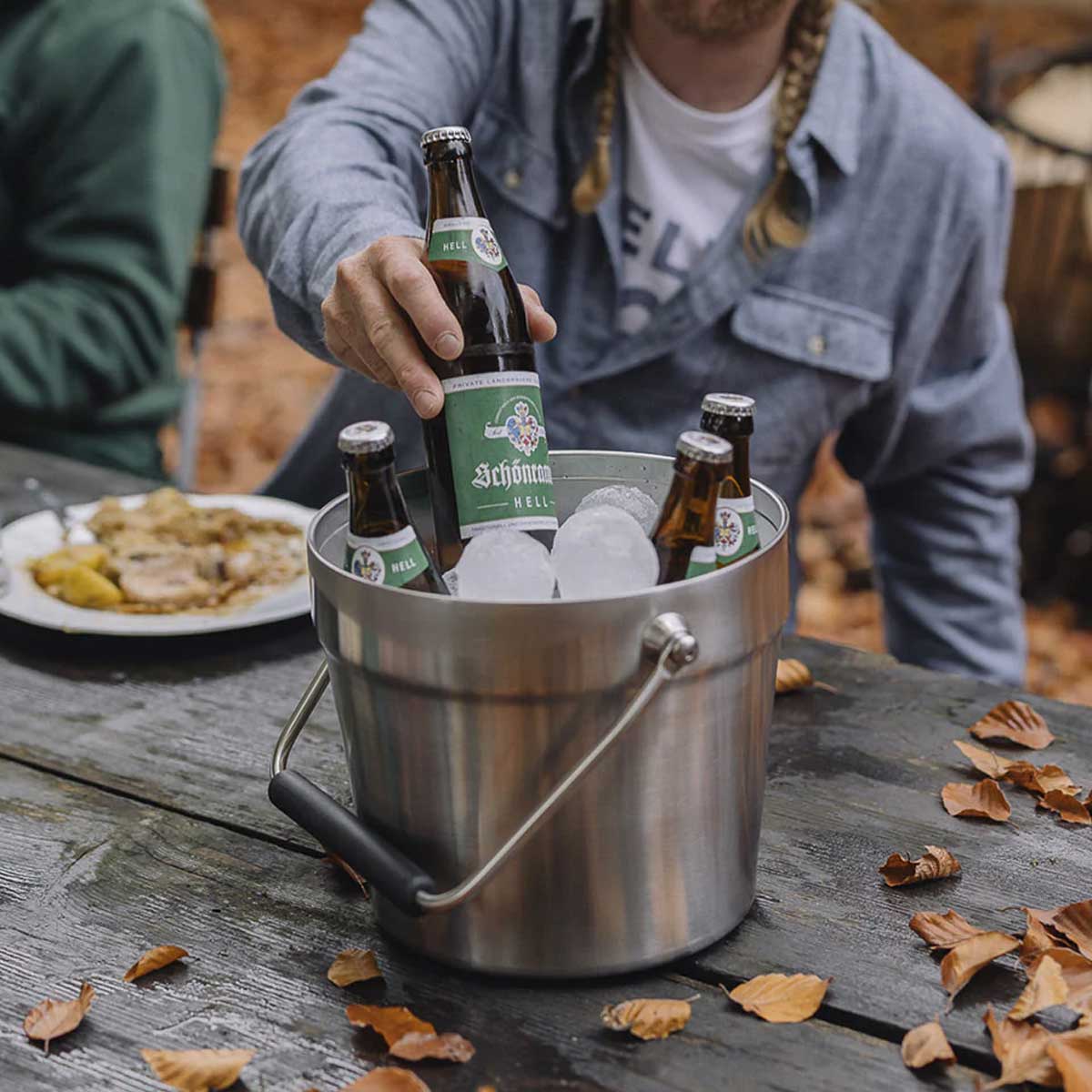 YETI Rambler 7.6L Beverage Bucket With Lid - Stainless Steel - Image 2