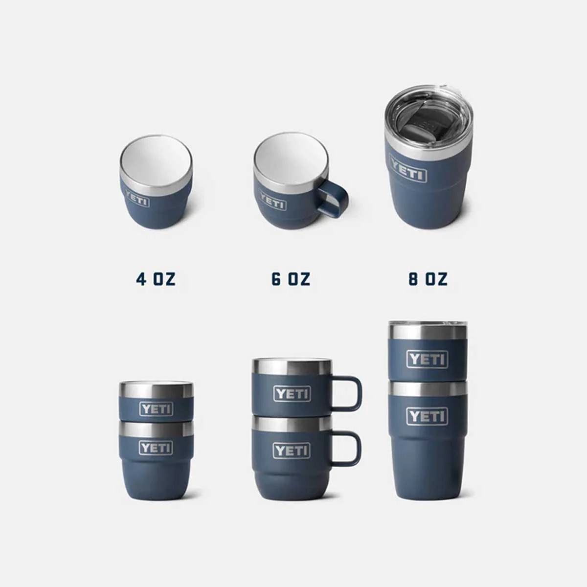 YETI Rambler 8 OZ (237ml) Stackable Cup with DuraSip™ Ceramic Lining - Venom - Image 8