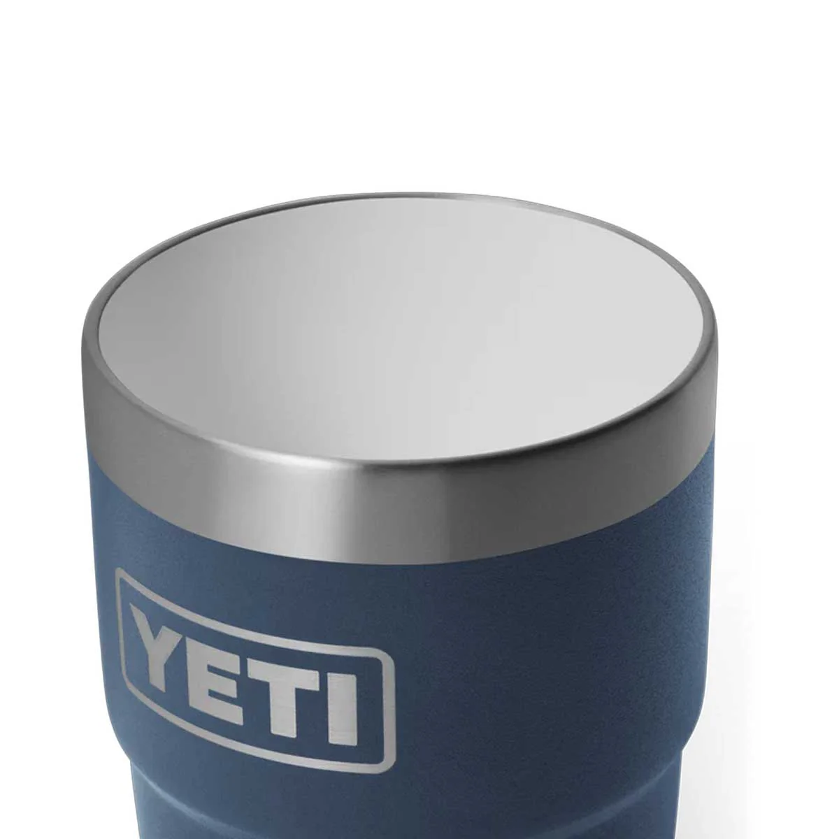 YETI Rambler 8 OZ (237ml) Stackable Cup With DuraSip™ Ceramic Lining - Navy - Image 3