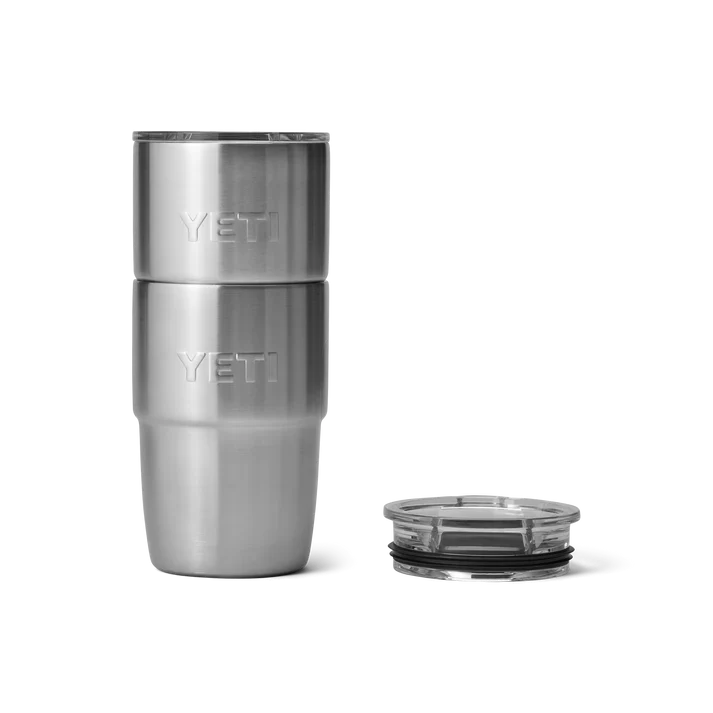 YETI Rambler 8 OZ (237ml) Stackable Cup With Magslider Lid - Stainless Steel - Image 3