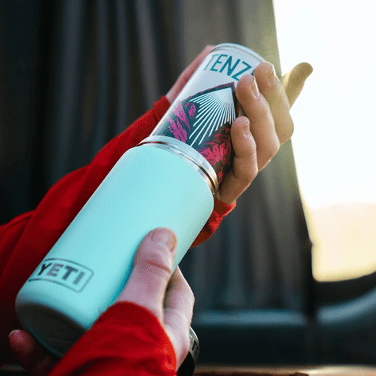 YETI Rambler Colster 250ml Slim Can Insulator - Seafoam - Image 2