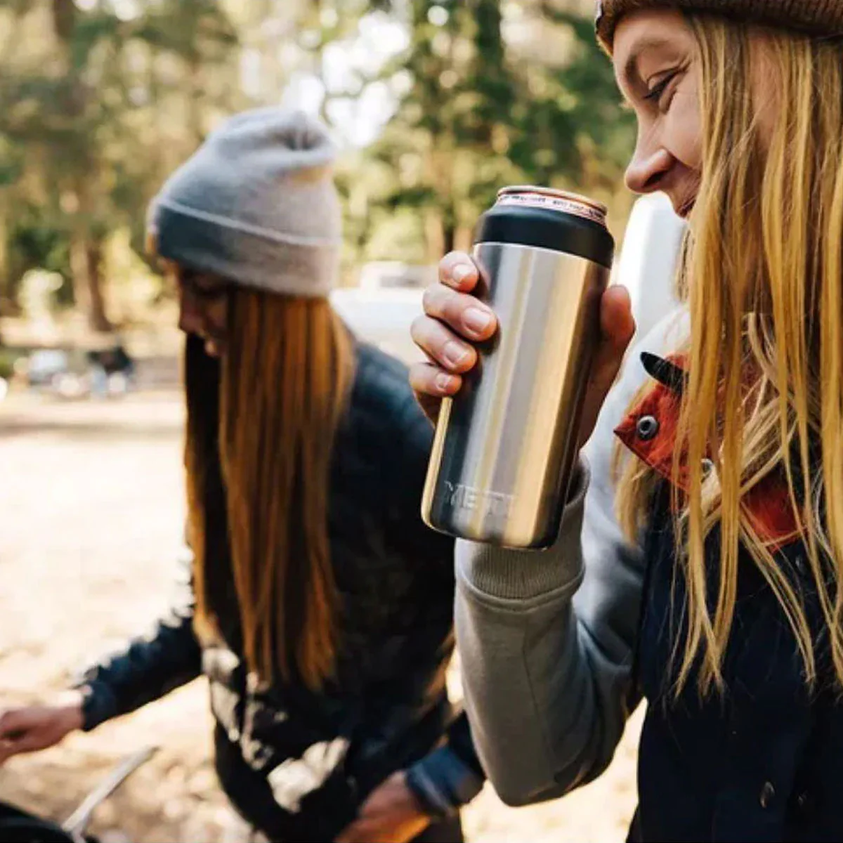 YETI Rambler Colster 250ml Slim Can Insulator - Stainless Steel - Image 2