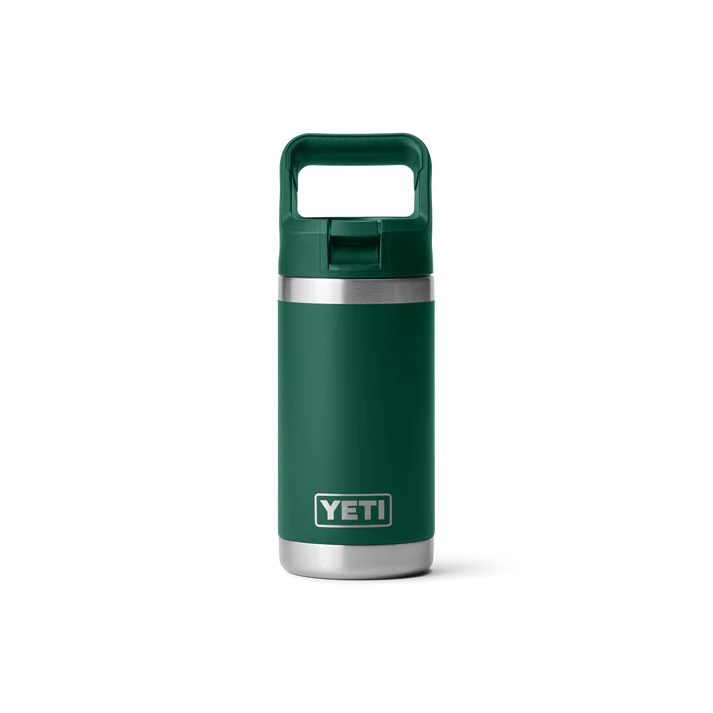YETI Rambler JR 12 OZ (354ml) Kids Bottle With Straw Cap - Black Forest Green