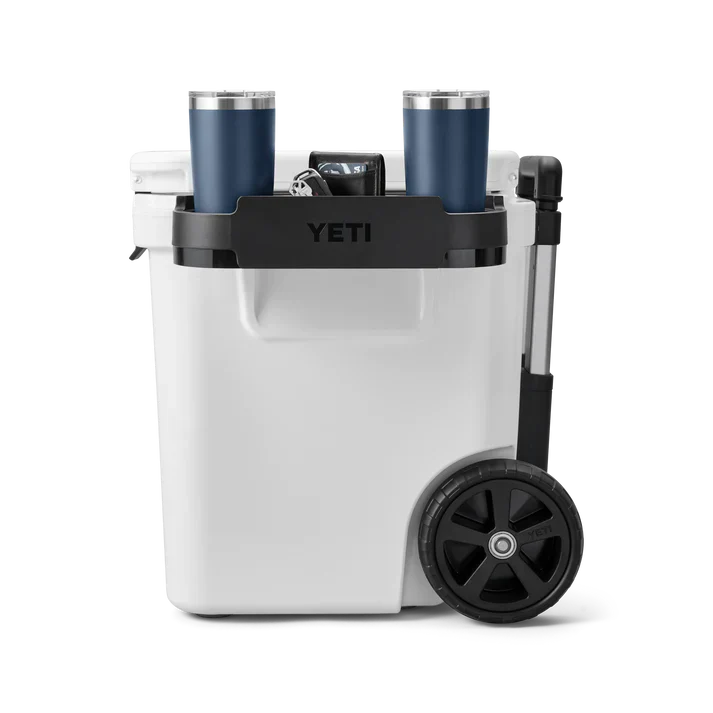 YETI Roadie Wheeled Cool Box Cup Caddy - Black - Image 3