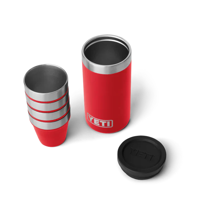 YETI Shot Glasses With Carrying Case - Rescue Red - Image 4
