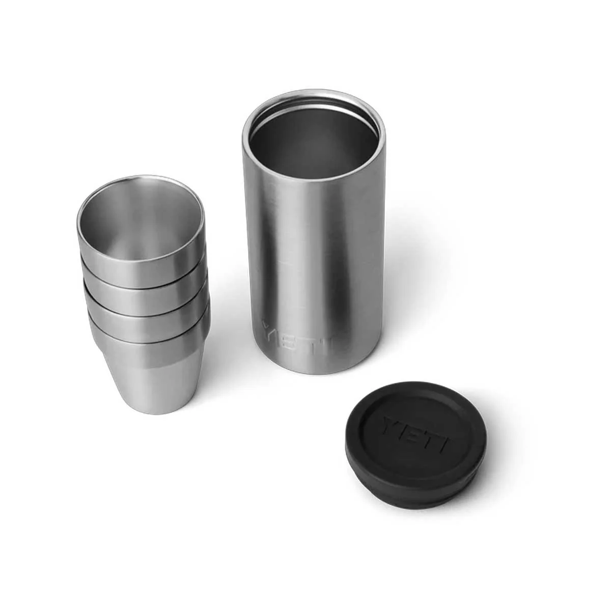 YETI Shot Glasses With Carrying Case - Stainless Steel - Image 7