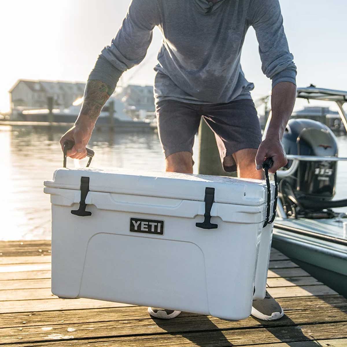 YETI Tundra 45 Heavy Duty Cooler Box - White - Image 2